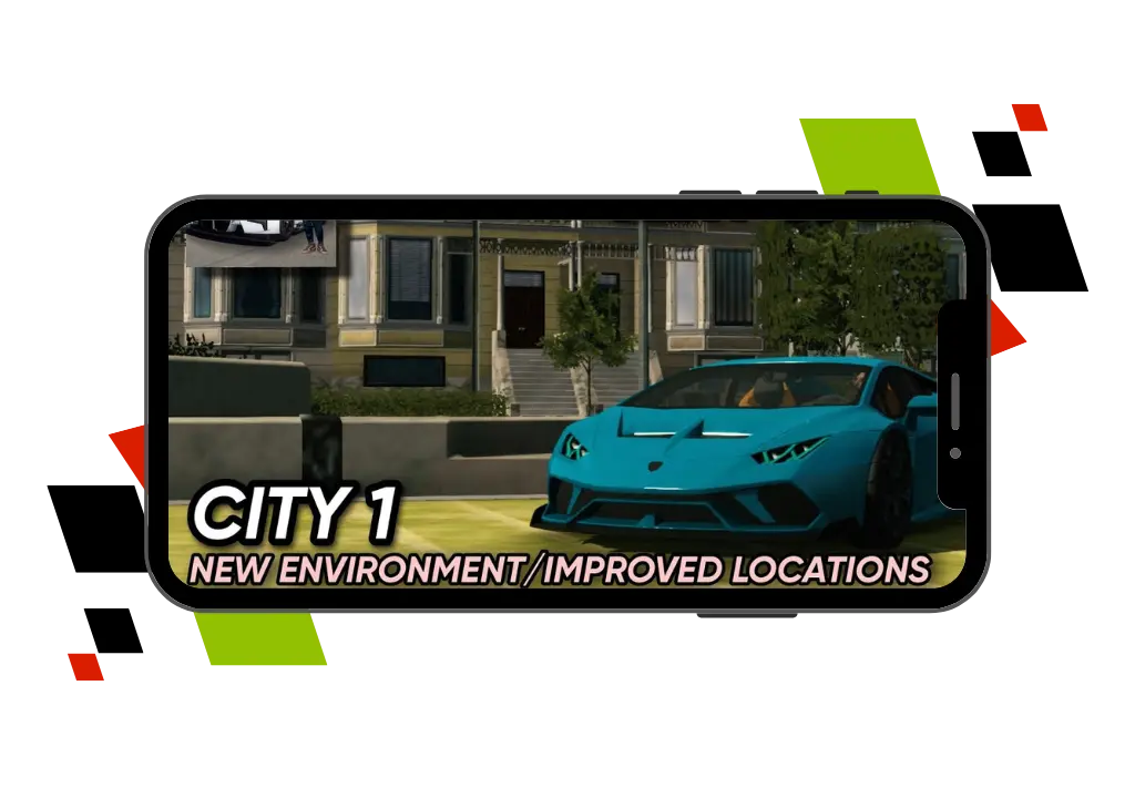 Different locations and surrounding dynamic environment