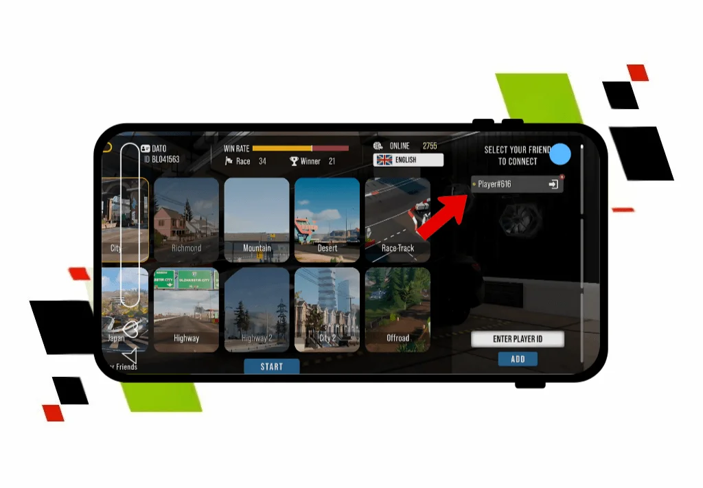 Advanced multiplayer mode