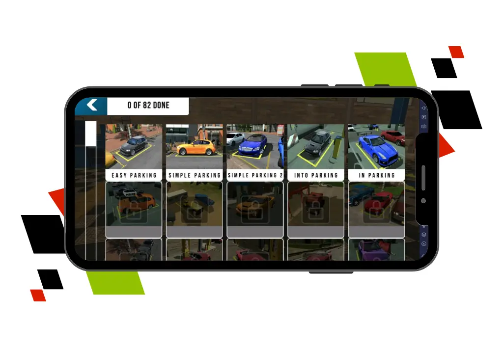 Try out various vehicles and choose your car from great diversity