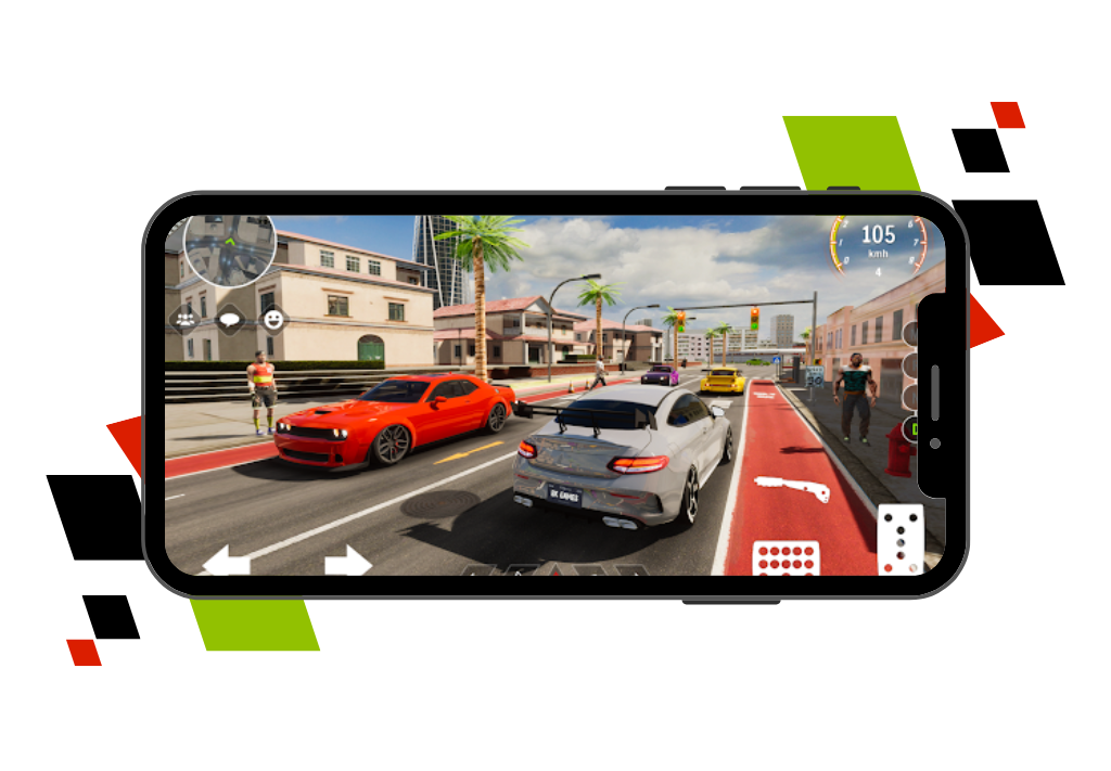 Realistic car handling and physical input control