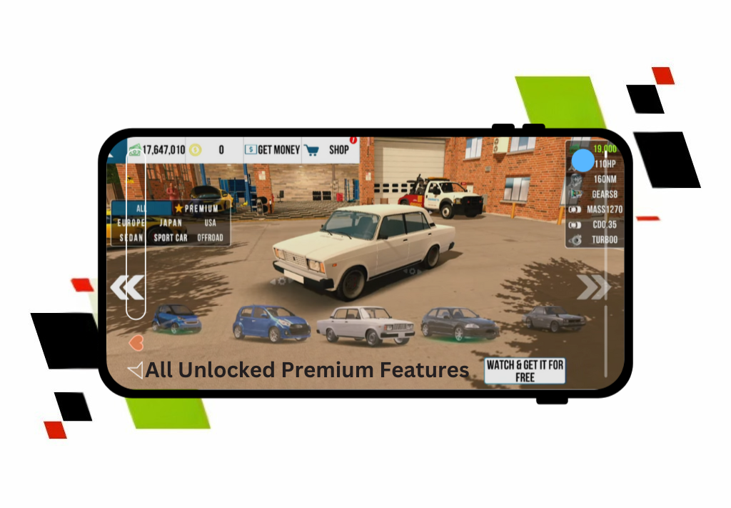 Unlocked all premium features