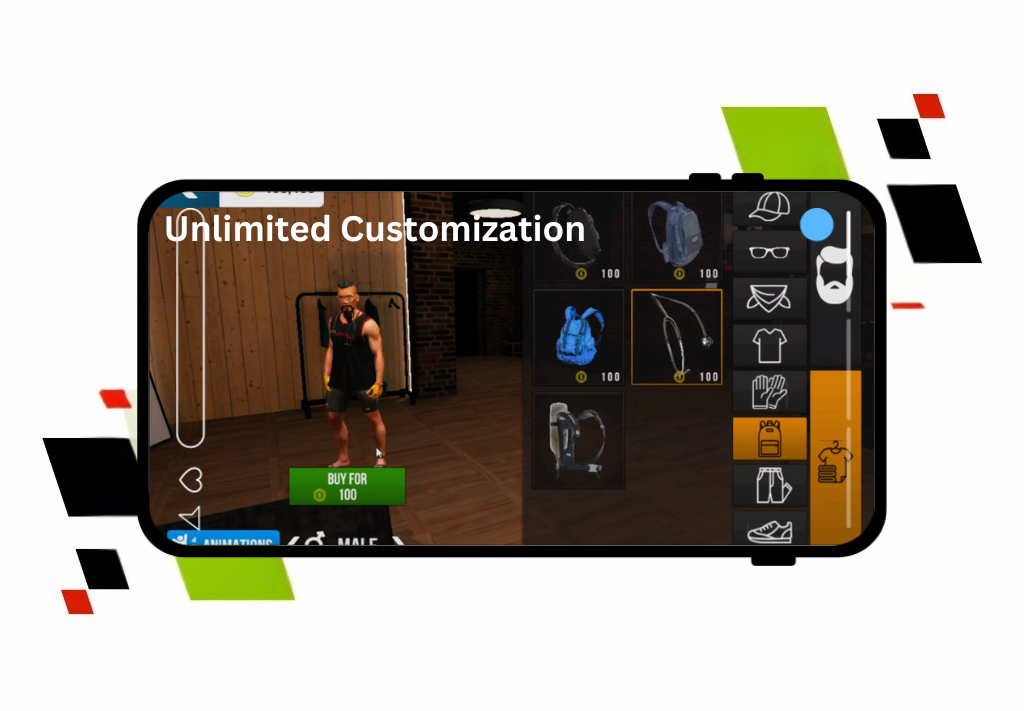 Unlimited free customization options.
