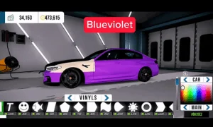 Color Codes in Car Parking Multiplayer - Updated Guide 2 Blueviolet
