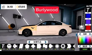 Color Codes in Car Parking Multiplayer - Updated Guide 1 Burlywood color codes