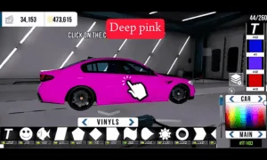 Color Codes in Car Parking Multiplayer - Updated Guide 3 Deep pink