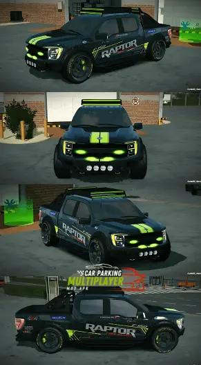Car Parking Multiplayer Copy Paste Car's Designs in Latest version 11 Ford Raptor 2022 in CPM