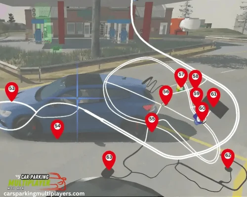 Car Parking Multiplayers all Old and New Gifts Locations 3 Gifts locations in mountain